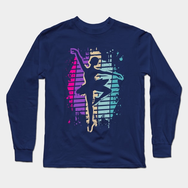 Ballet Dancer - Ballet - Ballerina Long Sleeve T-Shirt by BigWildKiwi